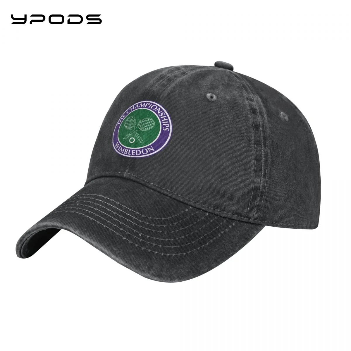 

BOoottty 2016 Wimbledon Tennis Championships Flex Vintage Baseball Cap Washable Cotton Adjustable Cap Hats For Men
