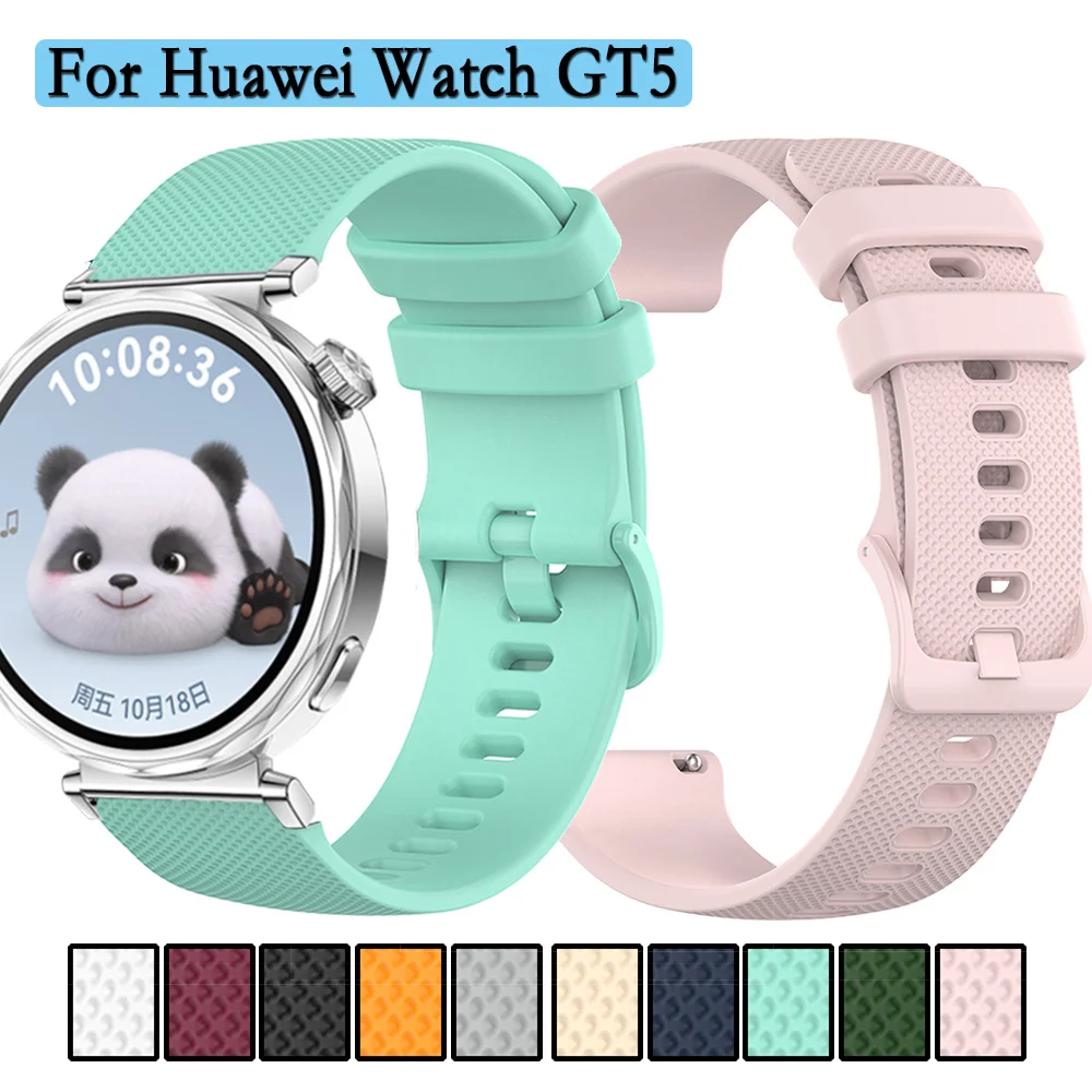 Ремешок для часов Huawei Watch GT5 Pro 42/46 мм браслет с текстурной поверхностью 41/46 18/22
