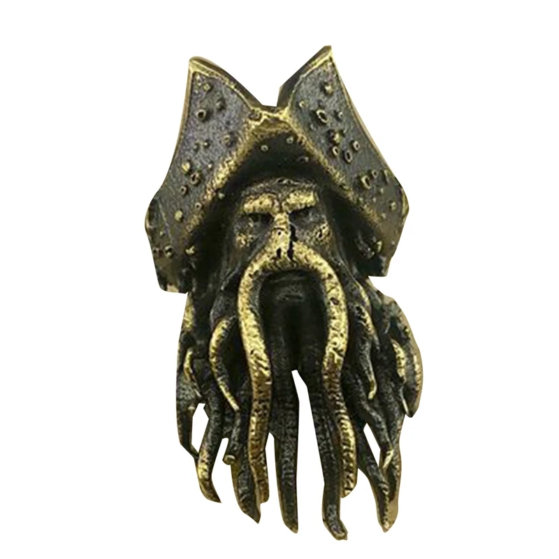 

EDC инструмент Пираты капитан фигурки DIY бусины латунь Ретро подвеска брелок нож шнурок подвеска