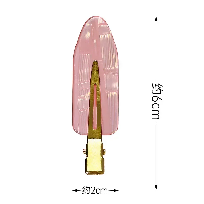 2/4 шт. Розовые заколки для волос Sakura женские ацетатные простыни без сгиба