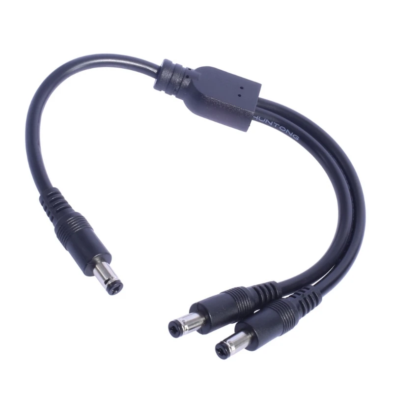 Кабель-разветвитель питания Y 18AWG штекер на 2 штекера 5 5x2 мм 1