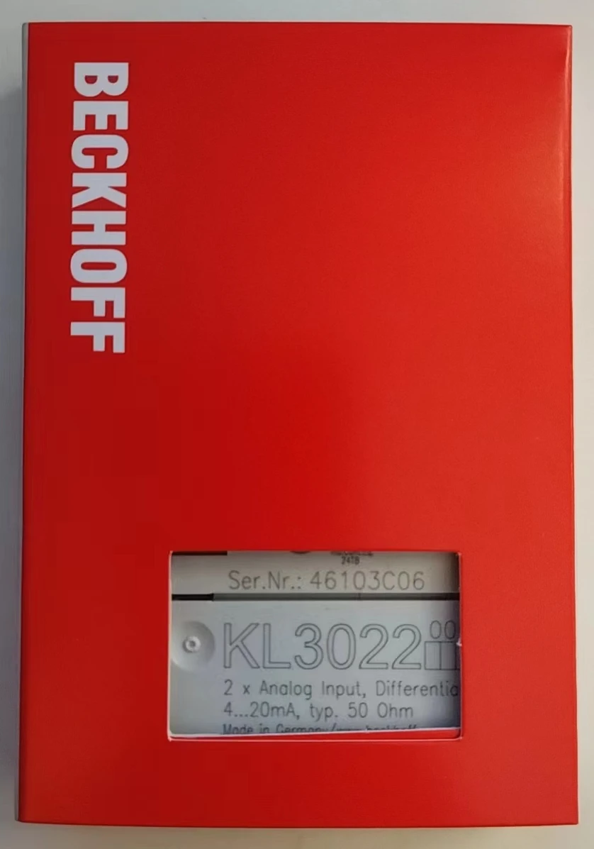 Новый оригинальный двухканальный входной модуль имитации becjoff kl3022 ток 4. .. 20 мАч 12