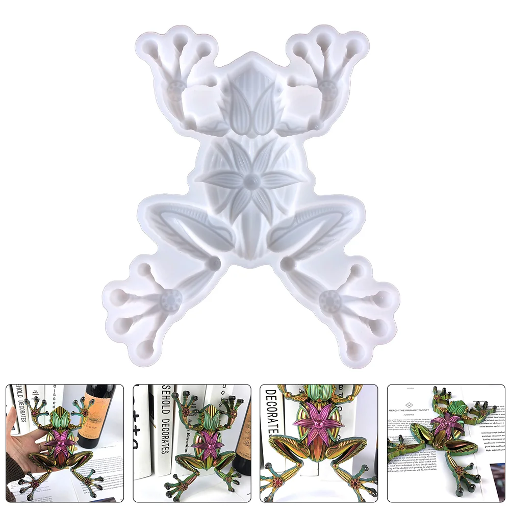 

Frog Casting Mold Epoxy Resin Molds Silicone DIY Crafts Supplies Flexible Shape