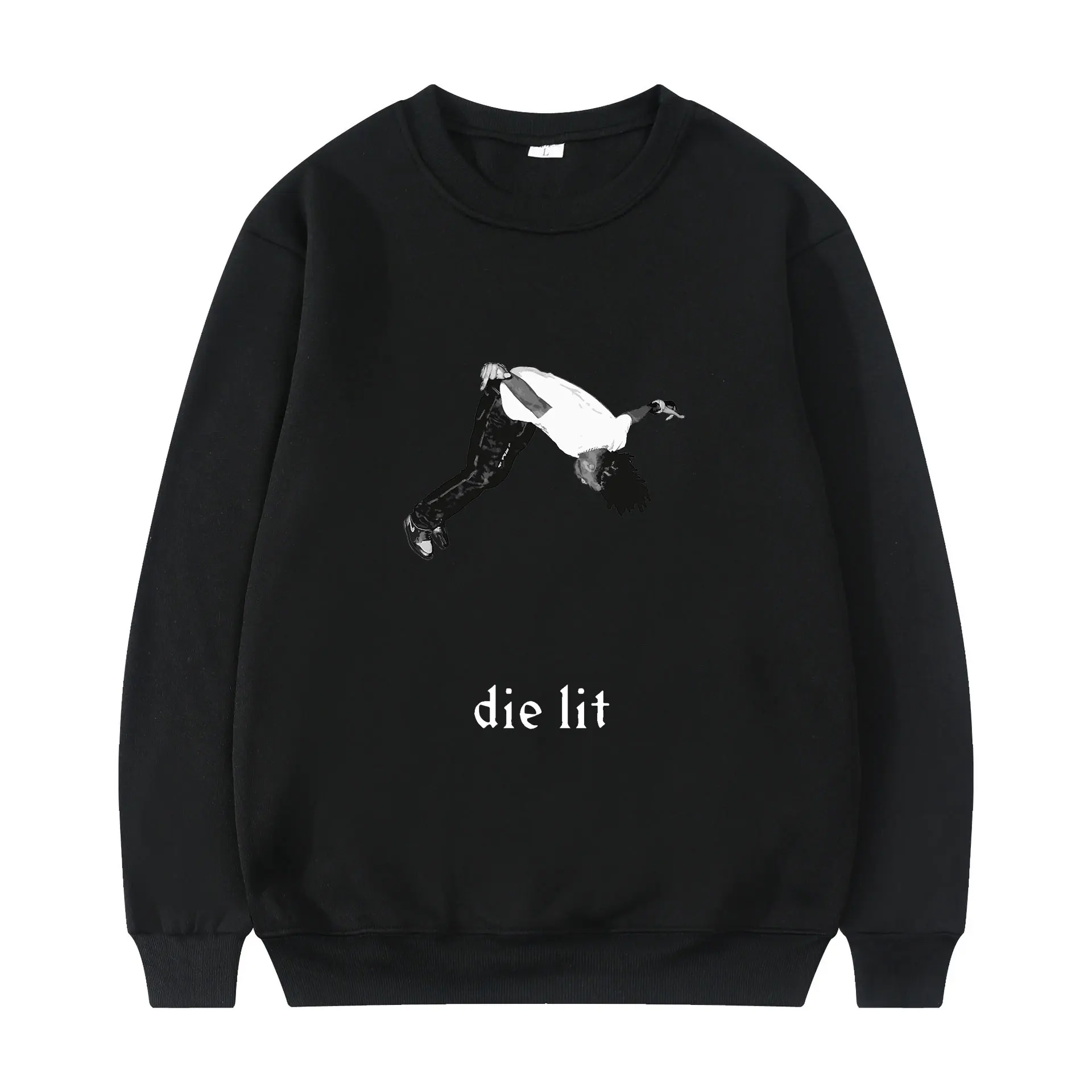 

Свитшот мужской с длинным рукавом, свободный дизайн, Ретро стиль, хип-хоп, Рэп певица, плейбои, карти, удобный зимний