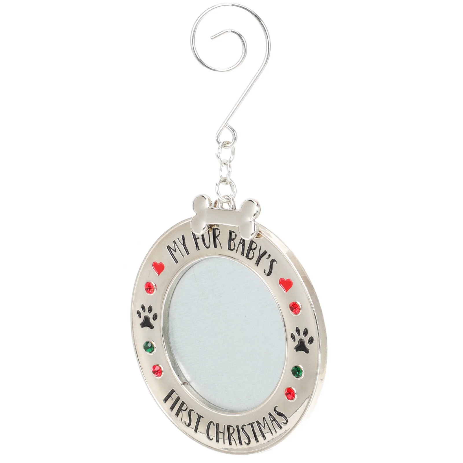 

Frame Christmas Photo Picture Pendant Tree Decorationball Hanging Ornament Baubles Ornaments First Pendants Dog Diy Holiday