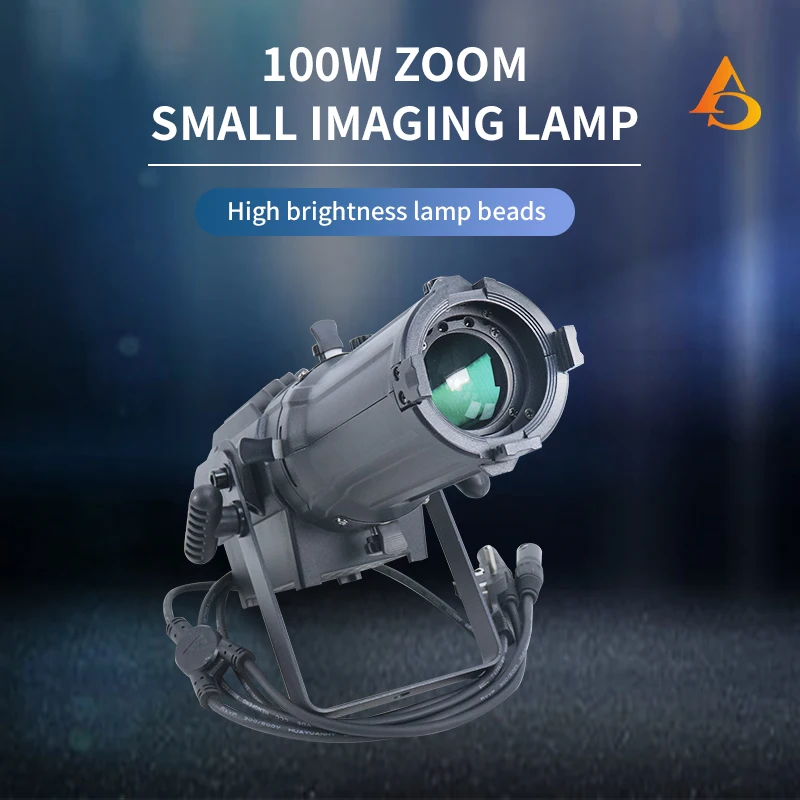 4-10 шт./100 Вт мини-переменный зум эллипсоидальный DMX зум-профиль поверхность