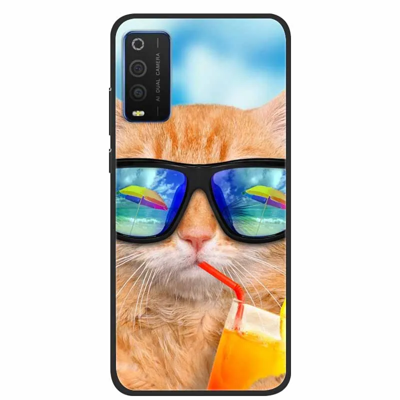 Чехлы для TCL 205 Модные Силиконовые Мягкие защитные чехлы из ТПУ TCL205 телефонов