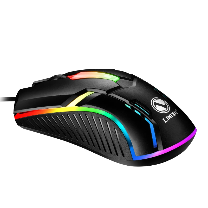 

Limei S1 E-Sports Luminous Wired Mouse USB Wired Desktop Laptop Mute Computer Game Mouse
