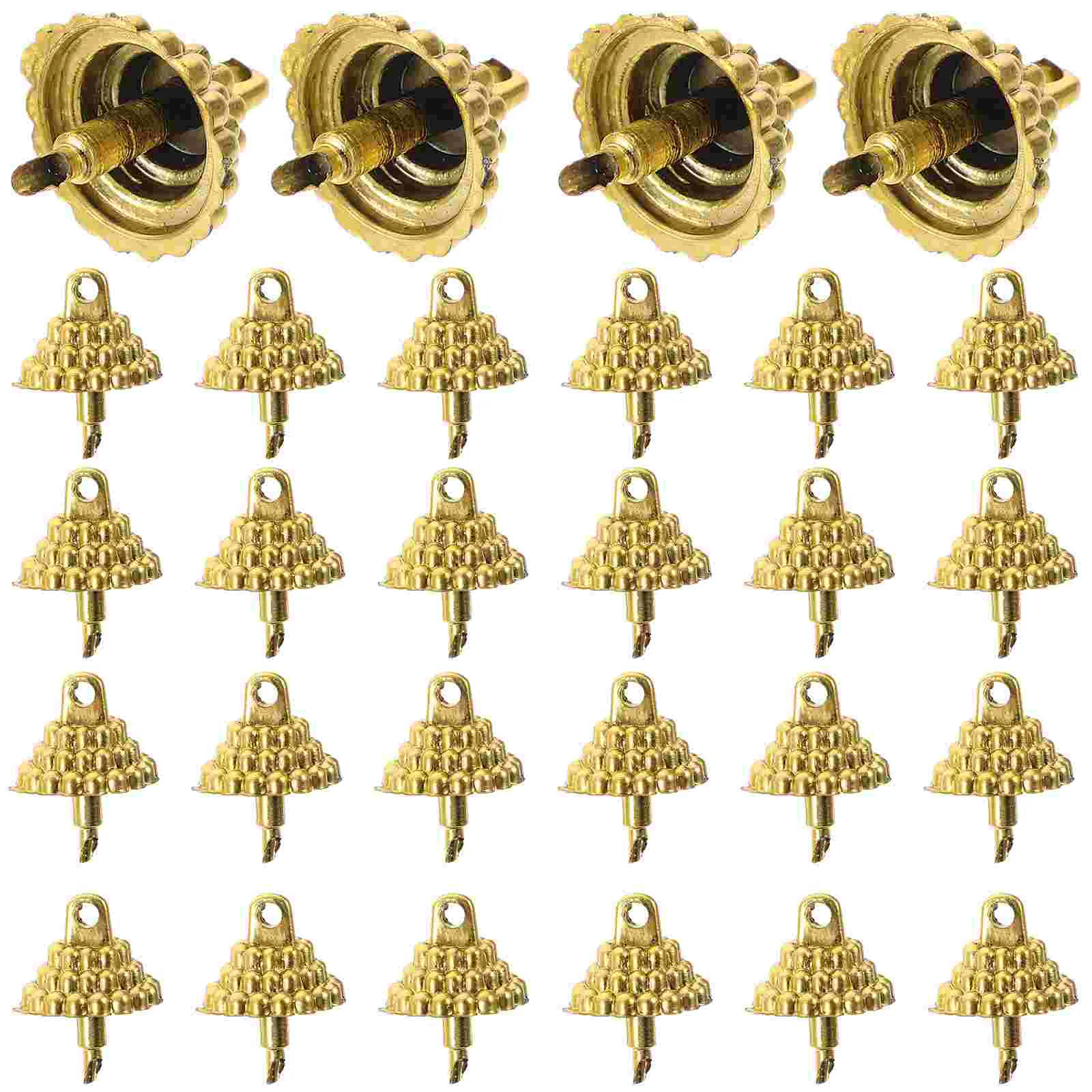 

Christmas Ball Parts Creative Balls Accessory DIY Props Pendants Holder Unique Fittings