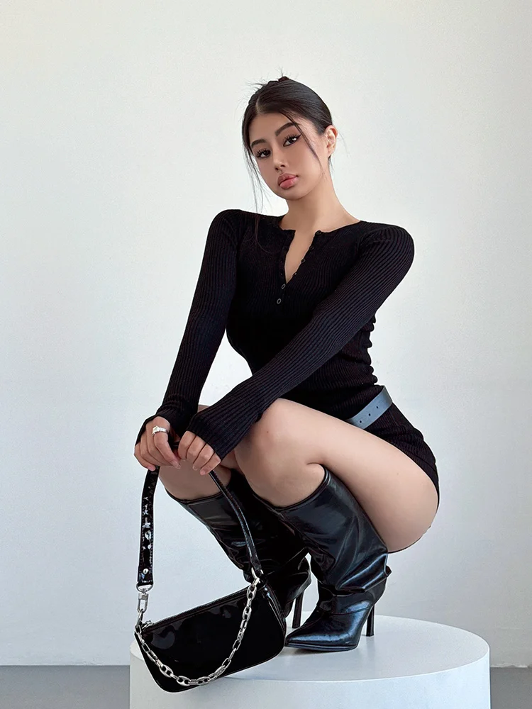 Трикотажный Женский комплект womпорайзера для девушек новинка весны топ с