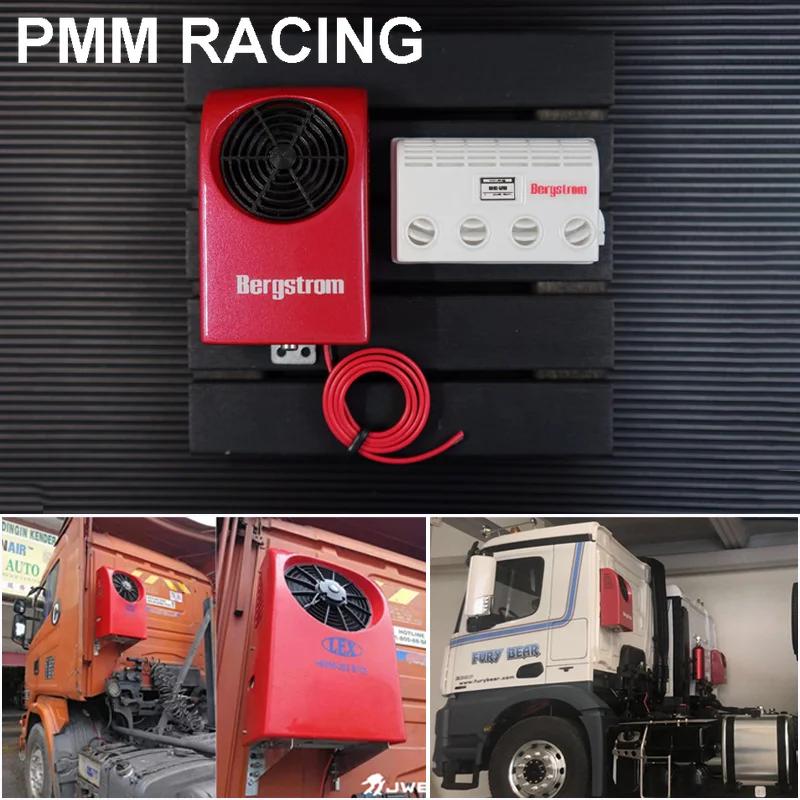 

Model Universal Parking Air Conditioner for 1/14 Tamiya RC Truck Trailer Tipper Electric Car MAN Benz Volvo LUSE Diy Parts Toys