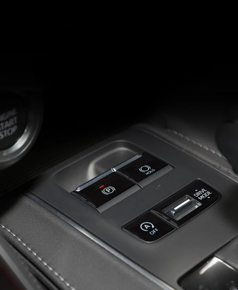 Фото ДЛЯ Toyota Harrier/Venza 2022-2025 Кнопка переключения передач Кнопка запуска Кнопка запуска Защитная наклейка Автомобильные аксессуары №5