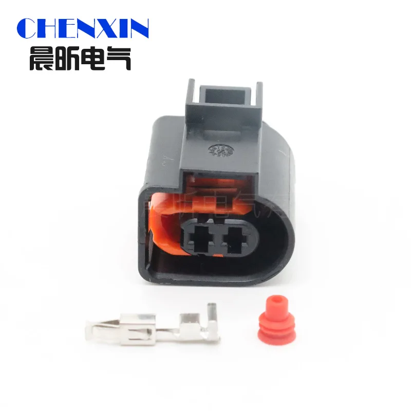 

2-контактный разъем 3,5 мм для электрического автомобильного кабеля для VW Passat Golf A3 A4 A6, звуковой разъем 4D0971992 4D0 971 992