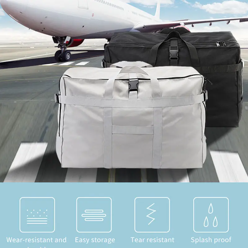 TINYAT Folding WomenTravel Bag Waterproof Large Capacity Tote bag for weekend Male large travel bags for women Man Handbag