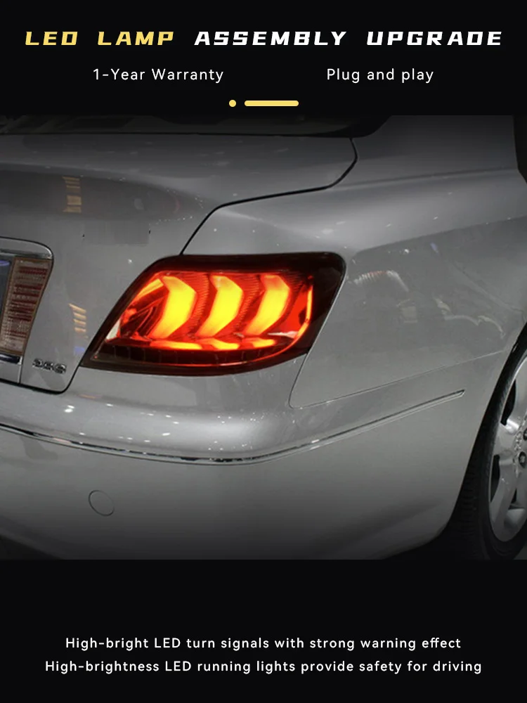 Автомобильные фары для Toyota Mark X Reiz задний фонарь 2005-2009 новый дизайн обновление