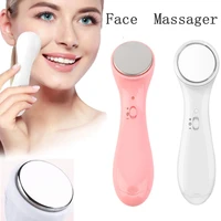 2 colors electric high frequency ultrasonic facial beauty machine ion face lift facial wrinkle device face skin care massager