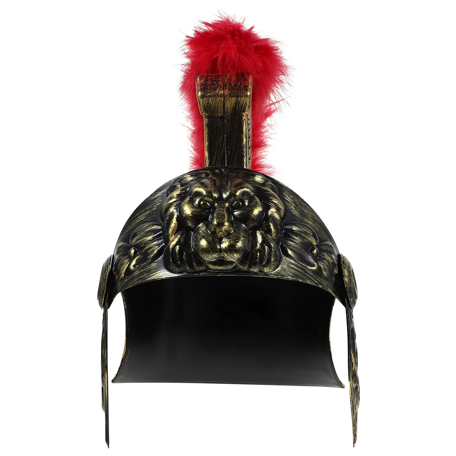 

Samurai Hat Men's Hats Roman Soldier Costume Clothing Warrior Adults Gladiator Plastic Middle Ages
