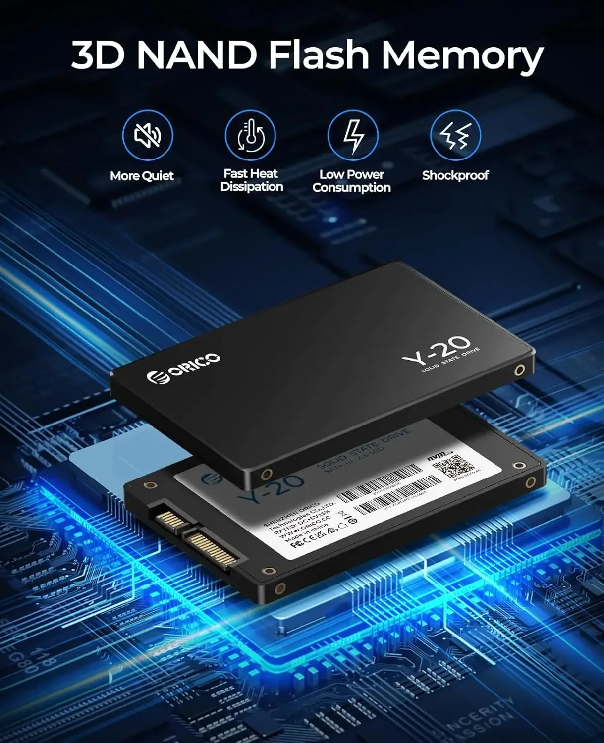 ORICO SATA III SSD 2,5-дюймовый внутренний твердотельный