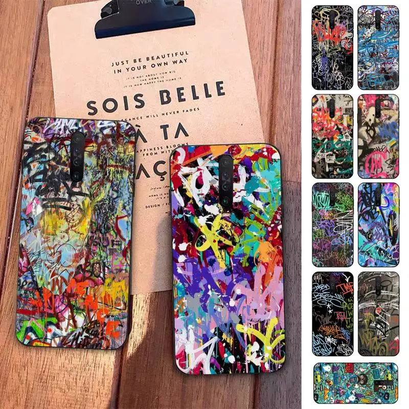 

graffiti Phone Case for Redmi 5 6 7 8 9 A 5plus K20 4X S2 GO 6 K30 pro