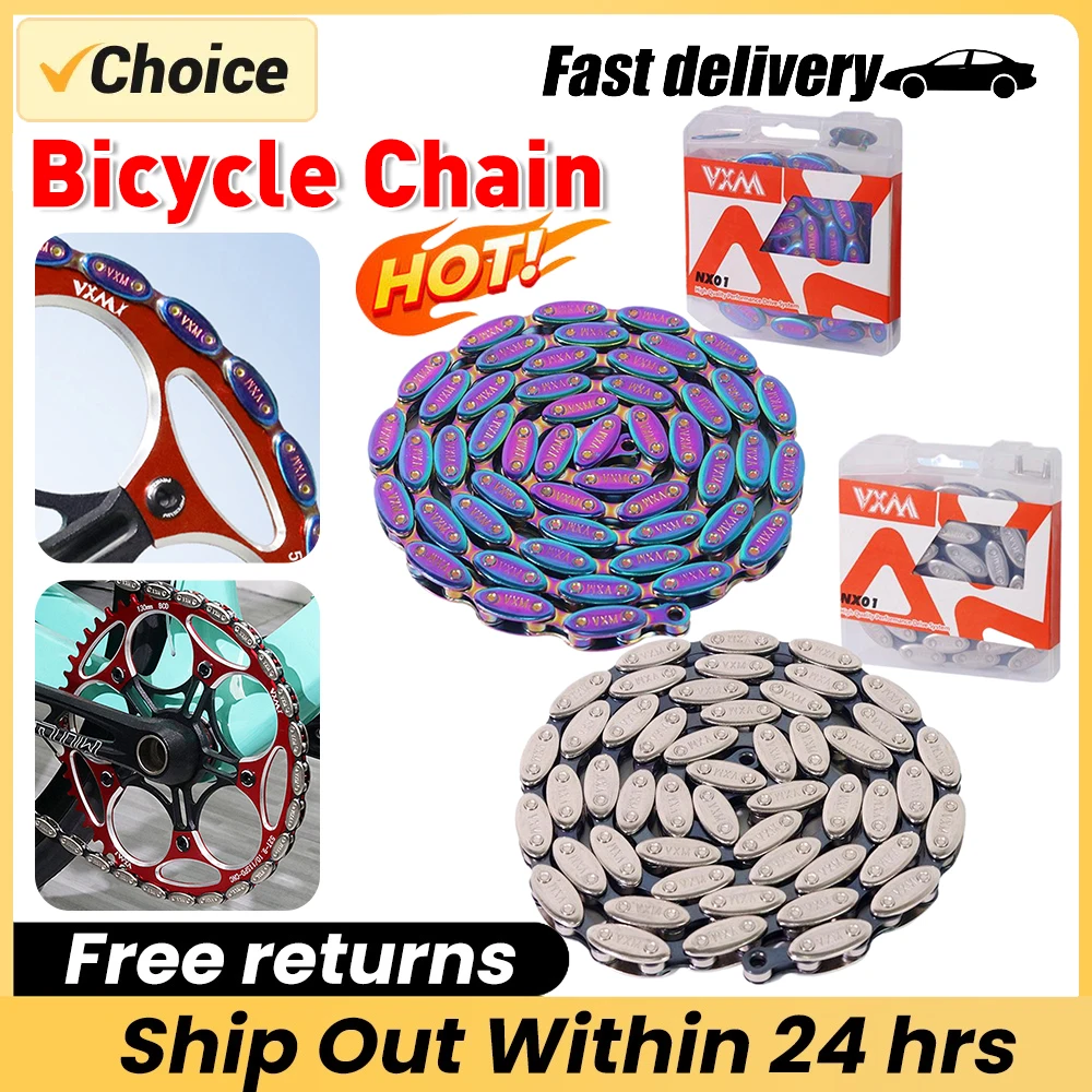 Велосипедная цепь с фиксированной передачей для горных велосипедов бренд APWIKOGER