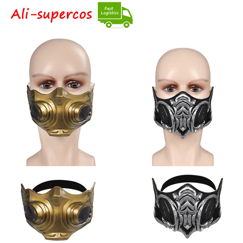 

Mortal Cos Kombat маска скорпиона Sub-Zero Косплей латексные маски шлем маскарадный костюм аксессуары для Хэллоуина фотокостюмы реквизит