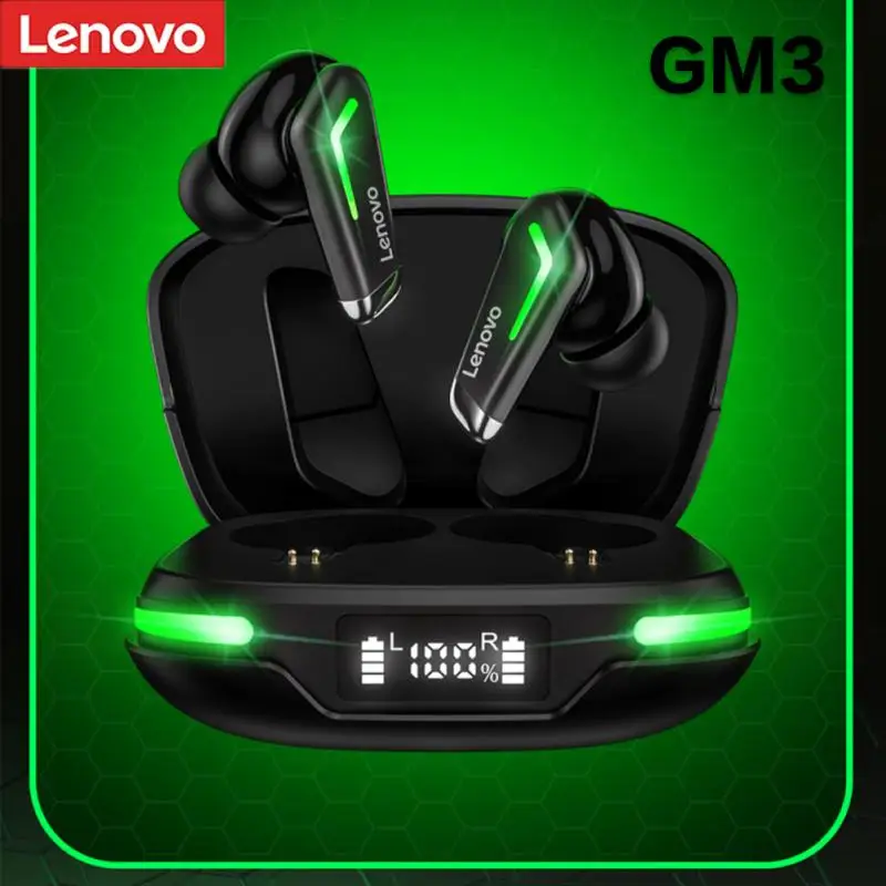 

TWS-наушники Lenovo GM3 с поддержкой Bluetooth и сенсорным управлением