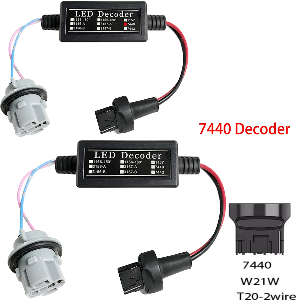 2 шт. BAY15D 1157 S25 Canbus светодиодный светильник сигнальная лампа декодер детской