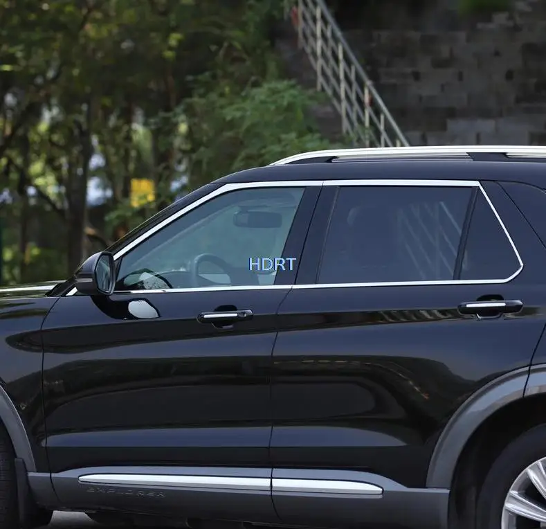 Для Ford Explorer timседан 2020 2021 Стайлинг автомобиля внешние аксессуары нержавеющая