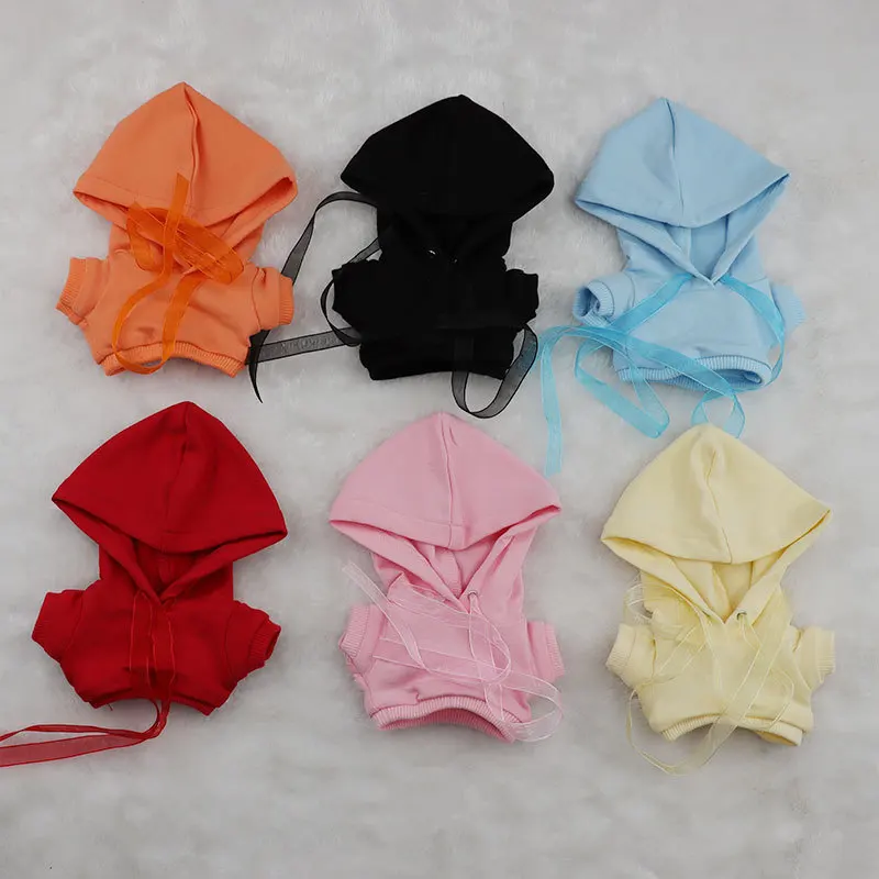 

Doll Clothes for 10/15/20cm Idol Doll Outfit Accessories Hoodie Sweater for Super Star Dolls Toys Gift
