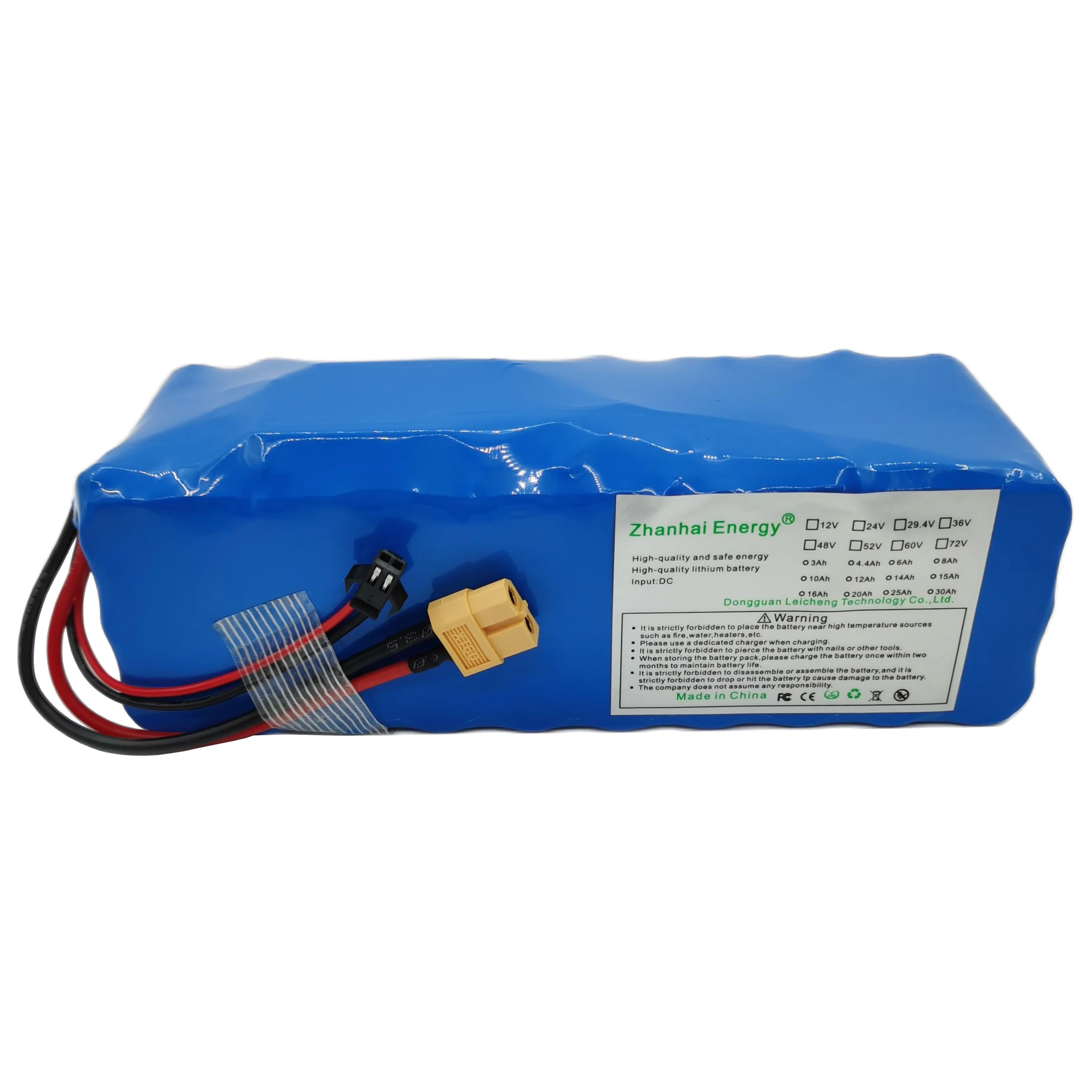 

36 в 10 Ач 8 Ач 18650 литий-ионный перезаряжаемый аккумулятор 10S 3P для электрических велосипедных скутеров до 500 Вт Новый настраиваемый Разъем XT60