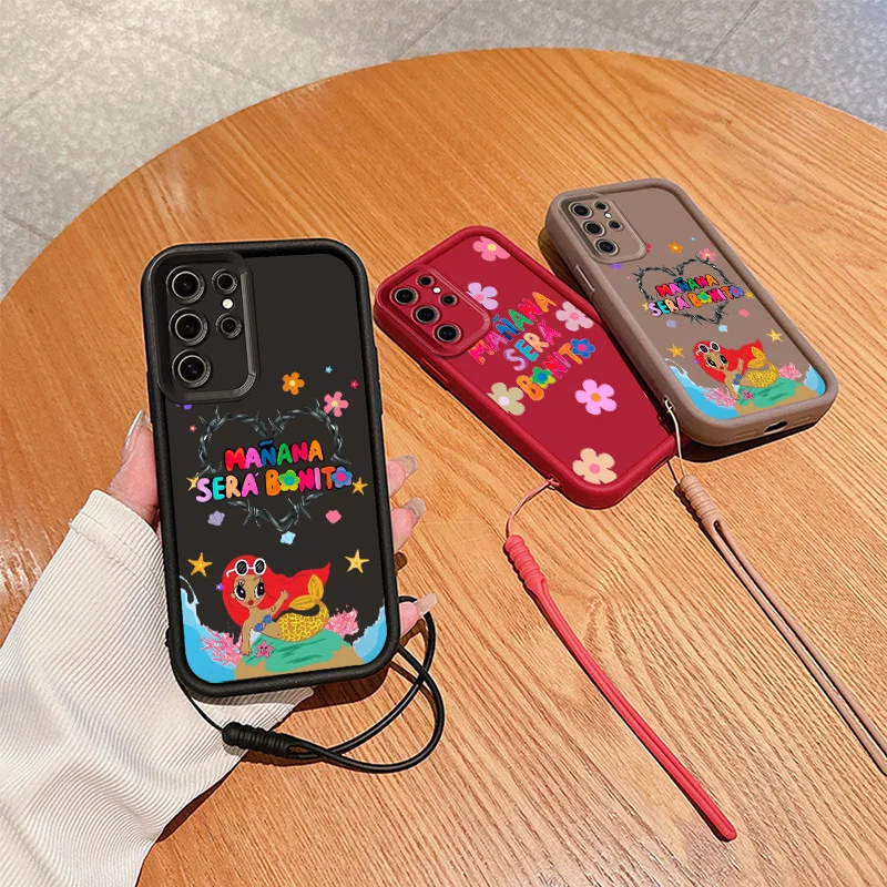 Мягкий чехол для телефона Karol G Манна Бонито глаза лестница веревка Xiaomi 12T 11Lite 14 Poco