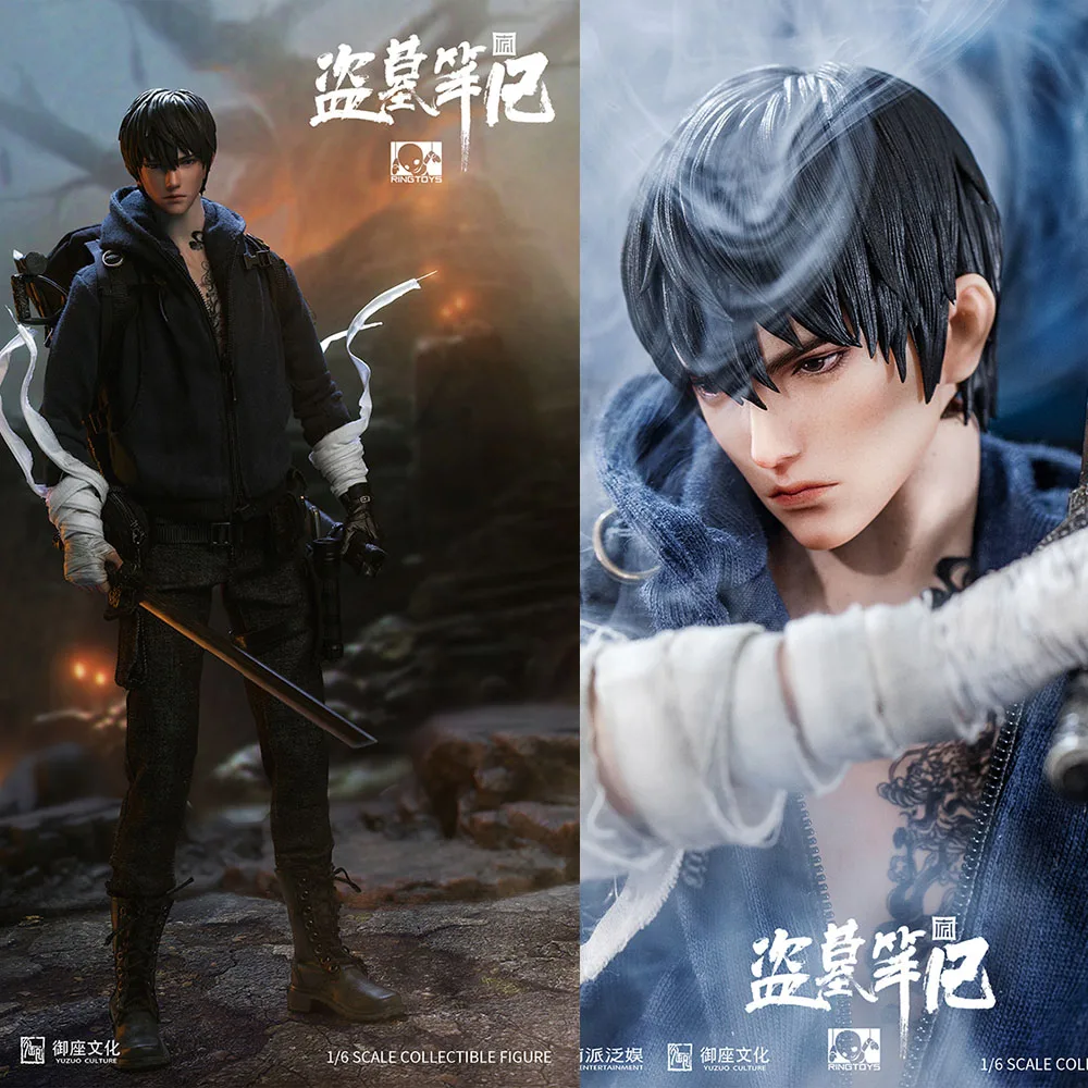 В наличии RINGTOYS масштаб 1/6, время Raiders Zhang Qiling, полный набор, Мужская экшн-фигурка, модель обычной/Делюкс серии, игрушки