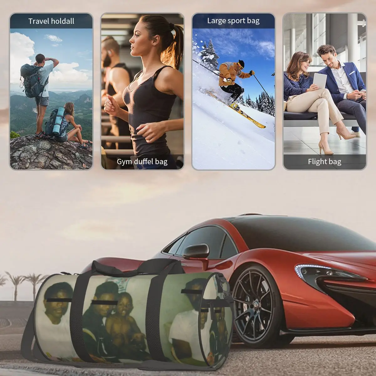 Good Kid Maad City Спортивные сумки kendrick lamar рэп Тренировочная спортивная сумка Большие