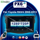 магнитола 2 din андроид 2 din Android 10 автомагнитола радио PX6 для Toyota RAV4 3 XA30 2005 2013 автомобильный стерео автомагнитолы GPS навигации Авто Аудио 2din автомобильный мультимедийный плеер