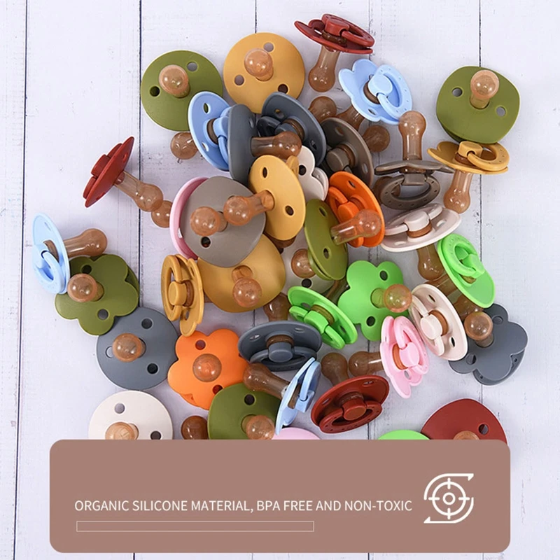 

Детская Мягкая силиконовая соска, Прорезыватель для зубов, игрушка для ухода за полостью рта для новорожденных