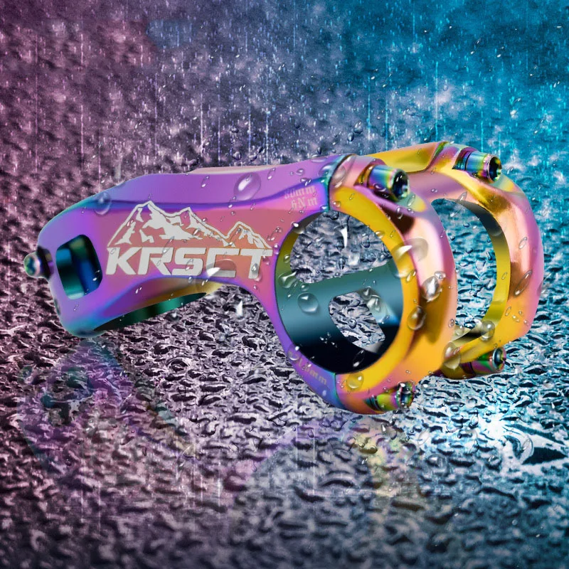 Цветные стержни руля горного велосипеда из алюминиевого сплава с покрытием от