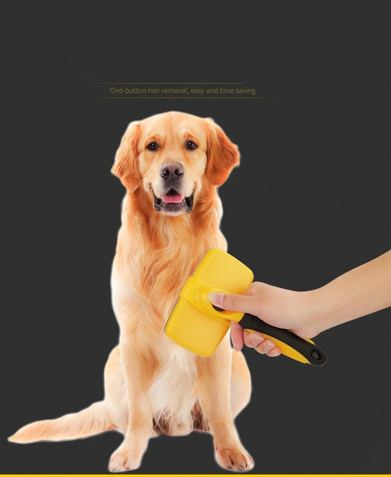 

1 шт. многофункциональная игольчатая Расческа для собак, кошек, Yokie, щенков, щетка для удаления шерсти домашних животных, грабли, инструмент д...