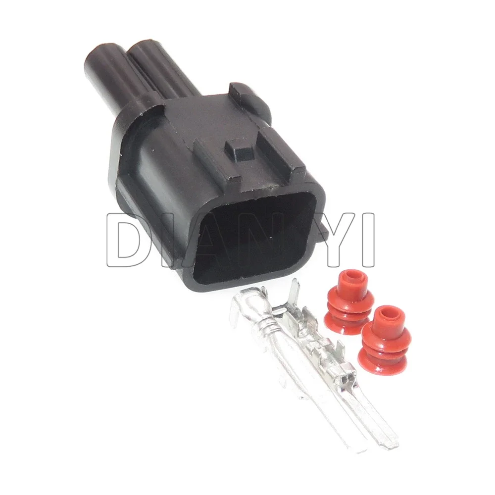 

1 комплект, 2-сторонняя 6098-0137, автомобильная водонепроницаемая розетка с кабелями, сборка переменного тока, автоаксессуары, автомобильный жгут проводов, вилка для Hyundai