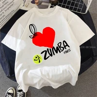 love zumba dance print t shirt women clothes 2022 funny graphic tshirt femme harajuku shirt hip hop high quality t shirt