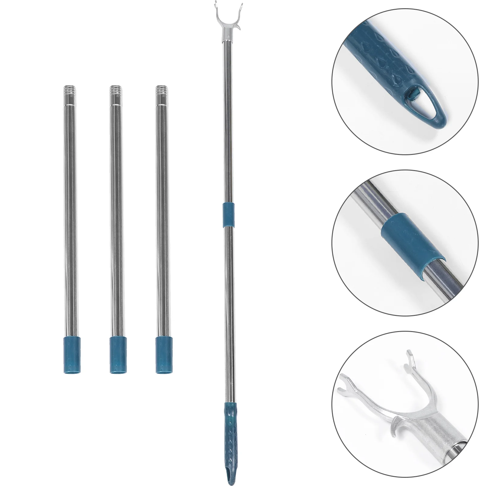 

The Stick Home Clothes Pole Long Balcony Adjustable Clothesline Heavy Duty Telescoping