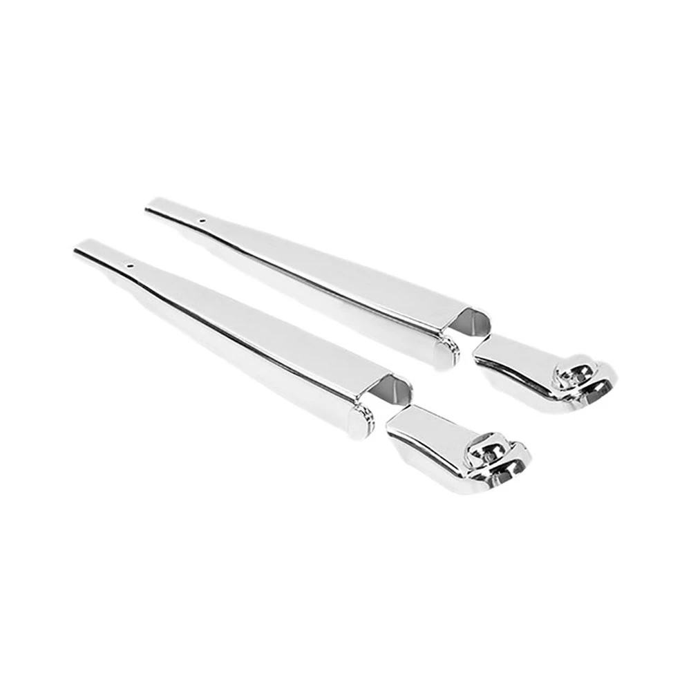 

Car Silver Front Windshield Rain Wiper Blade Arms Cover Trim Decoration for Suzuki Jimny JB74 JB64 2019 2020 2021