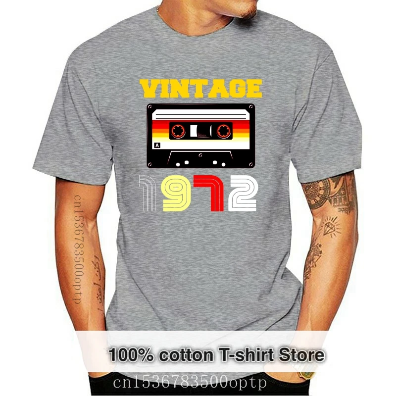 

1972 Vintage Retro T-Shirt Birthday T-Shirt