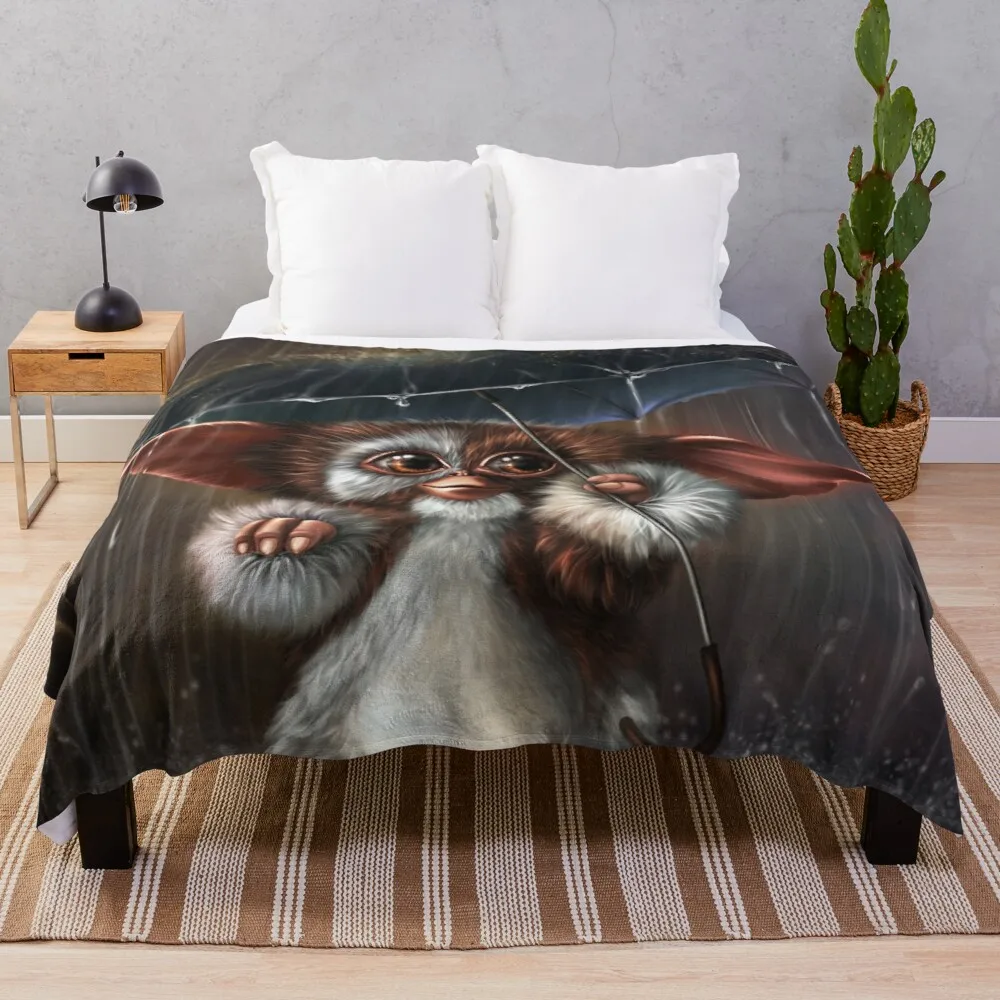 

CuteGizmo «Gremlins», плед, одеяло для дивана, тонкое подвесное одеяло, мягкое искусственное одеяло для дивана