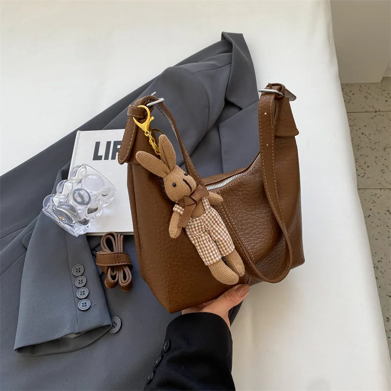 

Vintage Handbag 2023 Autumn Winter New Fashion One Shoulder Underarm Casual Versatile Crossbody Commuter Dumpling Bag Wholesaler