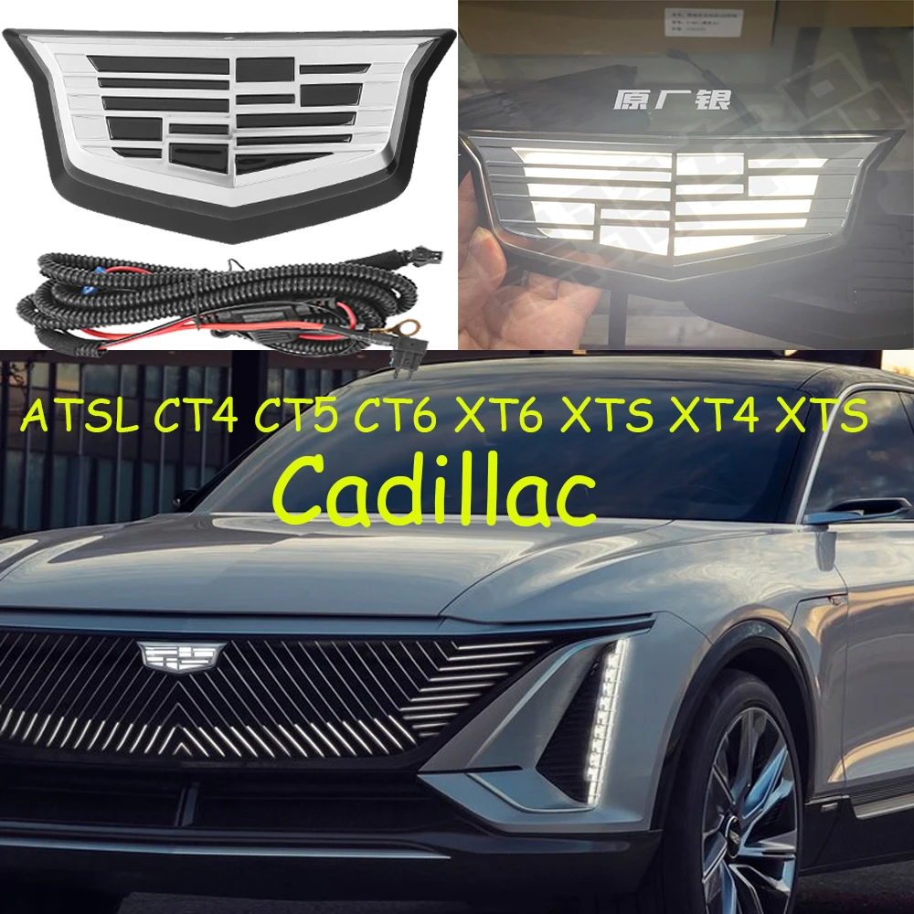 

Автомобильный бампер, фары для Cadillac, дневные фары ATSL CT4 CT5 CT6 XT6 XTS XT4 XTS, автомобильные аксессуары, фары для Cadillac, противотуманные фары