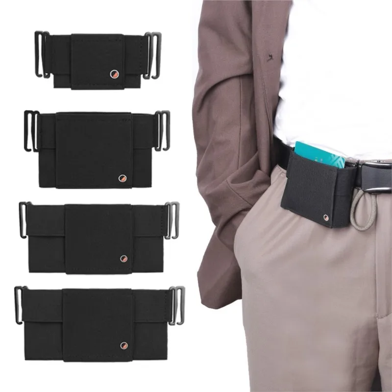 

Invisible Wallet Waist Bag Belt Pouch Portable Pouch Card Storage Bag for Men Women Passport Holder Organizers Hunting Outdoor