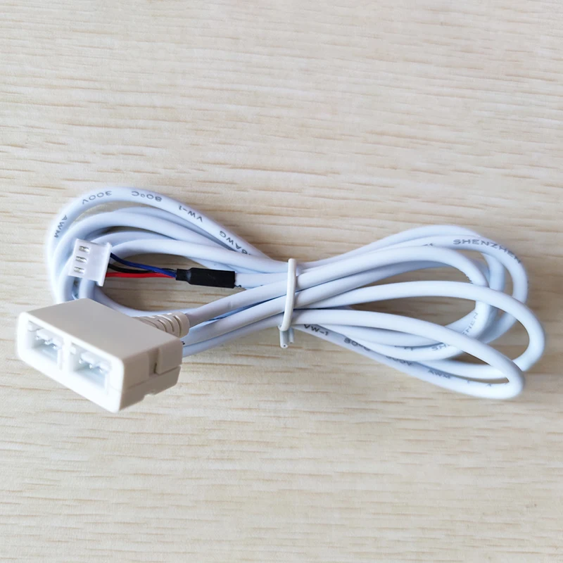 Valve Splitter 3pin Two Way Valves Connector for WLD-805 and WLD-806 Water Leakage Alarm System for Home Overflow Detecting