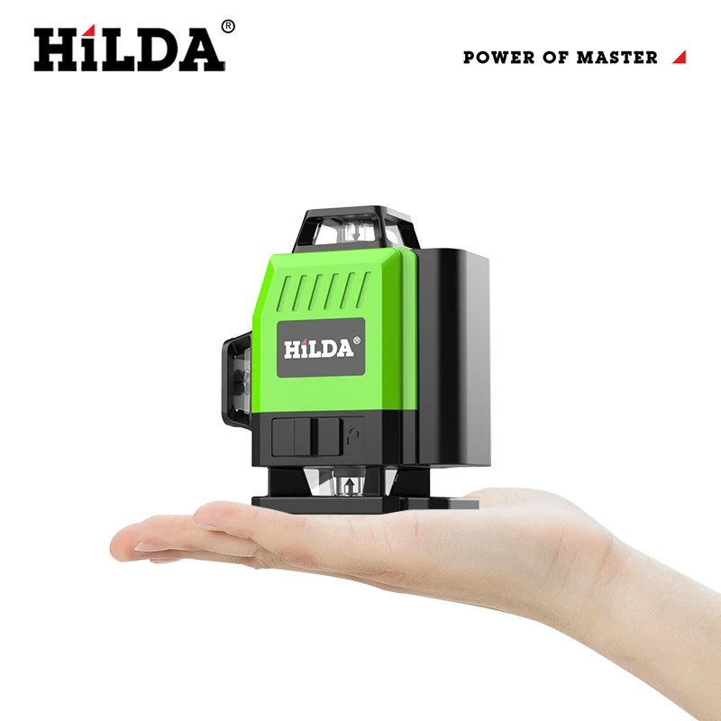 

Vertical 12/16 Lines Mini Line Self-leveling Laser Powerful And Super Beam Green Laser Cross Portable 360 Level Horizontal