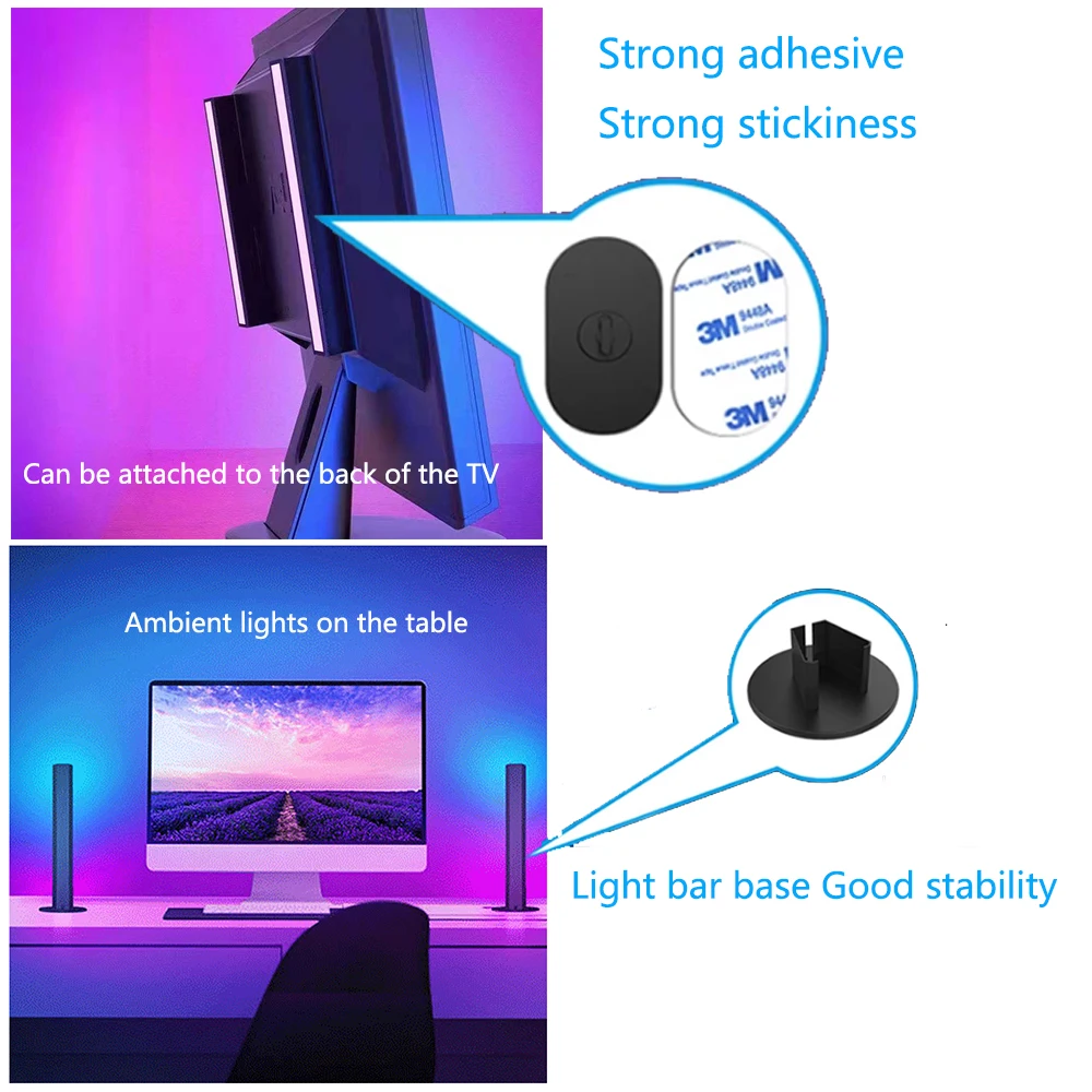 Подсветильник ка WS2812B для телевизора с поддержкой Bluetooth Wi-Fi 4K | Мебель