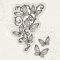 2022 new butterfly corner metal cutting dies scrapbook diary decoration stencil embossing template diy greeting card handmade